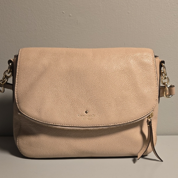 kate spade Handbags - Kate Spade Pebble Leather Crossbody Pink